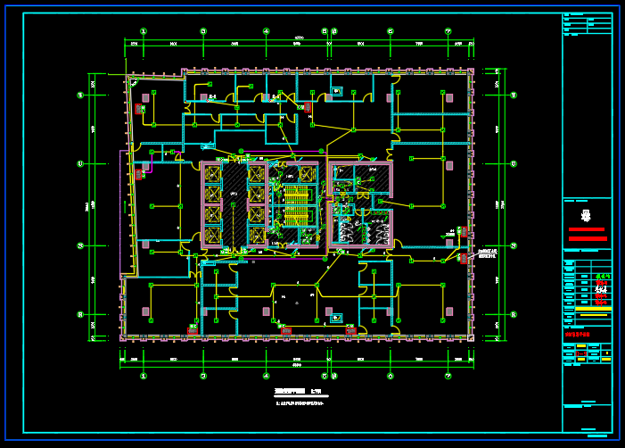 福州装修消防验收备案图纸设计
